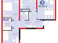 3-комнатная квартира · 85.59 м² · 6/12 этаж, мкр Шымсити, Байдибек би 115/10 за 46.5 млн ₸ в Шымкенте, Абайский р-н — фото 14