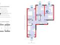 3-комнатная квартира · 85.59 м² · 6/12 этаж, мкр Шымсити, Байдибек би 115/10 за 46.5 млн ₸ в Шымкенте, Абайский р-н — фото 15