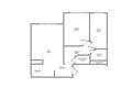 2-комнатная квартира · 55 м² · 4/9 этаж, мкр Кайрат, Сыбызгы 100 за 26.5 млн ₸ в Алматы, Турксибский р-н