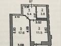 1-комнатная квартира, 39.8 м², 4/9 этаж, Мкр Береке за 18.8 млн 〒 в Костанае — фото 7