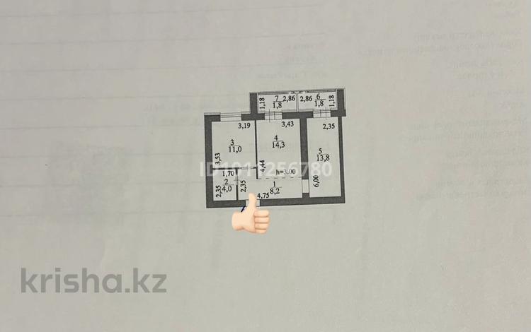2-комнатная квартира · 55 м² · 4/12 этаж, Жумекен Нажимеденов 46 за 28 млн ₸ в Астане, Сарайшык р-н — фото 2