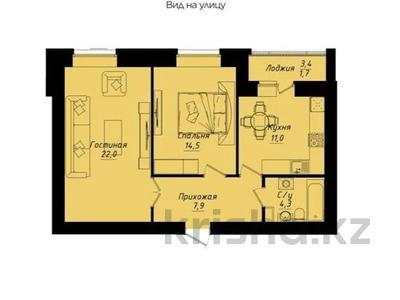 2-бөлмелі пәтер · 62 м² · 2/9 қабат, пересечение ул Казыбек Би и Е75,Е77 (рядом с пересечением улиц Туран и Улы дала), бағасы: 32 млн ₸ в Астане, Нура р-н