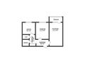 2-комнатная квартира · 50.7 м² · 3/6 этаж, Карбышева 49 за 22.5 млн 〒 в Костанае — фото 2