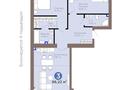 3-бөлмелі пәтер · 87 м² · 4/12 қабат, Е-899 5/1 — ХАН ШАТЫР/ ШКОЛА 117, бағасы: 75 млн ₸ в Астане, Нура р-н — фото 2