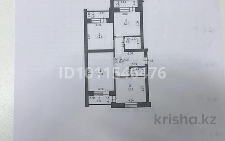 3-бөлмелі пәтер · 92.5 м² · 9/10 қабат, мкр. Алтын орда 7а — 80 школа, бағасы: 40 млн ₸ в Актобе — фото 3