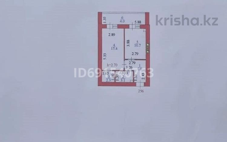 1-комнатная квартира, 41.5 м², 2/12 этаж, Бейбарыс Султан 25/2