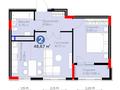2-комнатная квартира · 48.9 м² · 8/9 этаж, Е 915 19 — Дизайн проект в подарок! за 32.9 млн ₸ в Астане, Есильский р-н — фото 7
