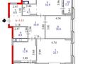 3-комнатная квартира · 107 м² · 9/12 этаж, Кошкарбаева 1 — Момышулы за 97 млн ₸ в Астане, Алматы р-н — фото 9