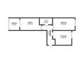 2-бөлмелі пәтер · 56 м² · 1/6 қабат, Береке мкр 38, бағасы: 25.9 млн ₸ в Костанае — фото 2