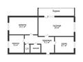 3-бөлмелі пәтер · 66 м² · 2/5 қабат, Бородина 142, бағасы: 30 млн ₸ в Костанае — фото 20