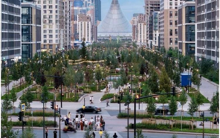 4-комнатная квартира · 114.3 м² · 11/12 этаж, Санжара Асфендиярова 8 за 75 млн ₸ в Астане, Нура р-н — фото 2