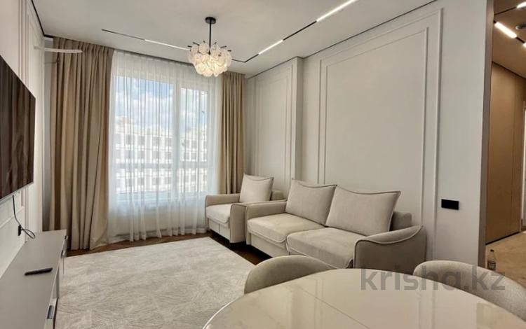3-комнатная квартира · 57 м² · 8/15 этаж, Анет Баба 4 за 47 млн ₸ в Астане, Есильский р-н — фото 2