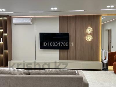 4-бөлмелі пәтер · 145 м² · 3/8 қабат, Егизбаева 3, 7 — Каныша Сатпаева, бағасы: 1.5 млн 〒 в Алматы, Бостандыкский р-н