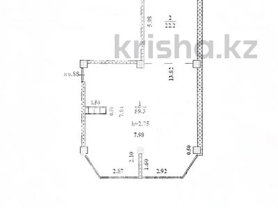 3-комнатная квартира · 81.5 м² · 2/5 этаж, Абылай хана 2/5 за 32.5 млн 〒 в Каскелене