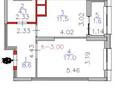 1-бөлмелі пәтер · 42.8 м² · 4/17 қабат, Шамши Калдаяков 60В, бағасы: 22.8 млн ₸ в Астане, Сарайшык р-н — фото 12