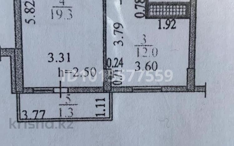 1-комнатная квартира · 39.7 м² · 5/9 этаж, Аль-Фараби 26 за 19.5 млн ₸ в Усть-Каменогорске — фото 2
