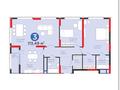 3-бөлмелі пәтер · 113.5 м² · 7/21 қабат, Бухар жырау 20, бағасы: 94 млн ₸ в Астане, Нура р-н — фото 15