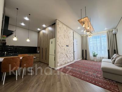 3-комнатная квартира · 73.6 м² · 12/12 этаж, Аль Фараби 7 — Бухар Жырау за 60.5 млн ₸ в Астане, Есильский р-н