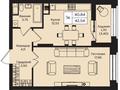 1-бөлмелі пәтер · 43 м², Кошкарбаева — Момышулы, бағасы: 35.4 млн ₸ в Астане — фото 10