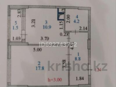 1-комнатная квартира, 44 м², 8/18 этаж, Е - 753 — Сыганак за 24.5 млн 〒 в Астане, Нура р-н