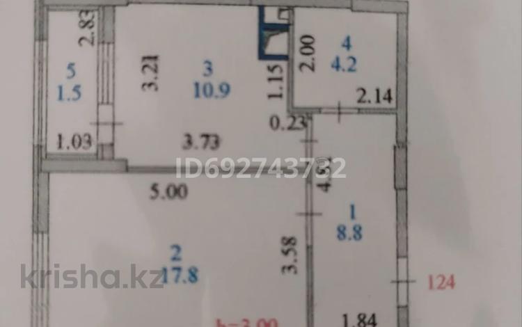 1-комнатная квартира, 44 м², 8/18 этаж, Е - 753 — Сыганак за 24.5 млн 〒 в Астане, Нура р-н — фото 2