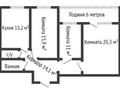 3-комнатная квартира, 80.7 м², 5/6 этаж, Садовая за 27 млн 〒 в Костанае — фото 24