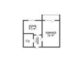 1-комнатная квартира · 34.7 м² · 2/9 этаж, микр Аэропорт 19 за 18 млн ₸ в Костанае — фото 2