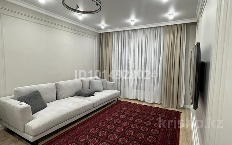 2-комнатная квартира · 59.2 м² · 6/9 этаж, мкр Думан-2, Мкрн Думан-2 за 56 млн ₸ в Алматы, Медеуский р-н — фото 2