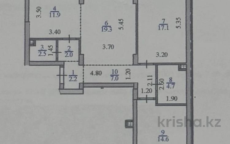 3-бөлмелі пәтер · 83.1 м² · 1/12 қабат, Коктерек 139/к4, бағасы: 52 млн ₸ в Алматы, Наурызбайский р-н — фото 59