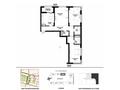 3-комнатная квартира · 88.99 м² · 6/9 этаж, Р. Кошкарбаева — БЕЗ КОМИСИИ! ВЫБОР ЭТАЖА И ПЛАНИРОВОК СО СКИДКОЙ за ~ 58.5 млн ₸ в Астане — фото 3