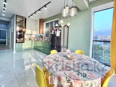 3-комнатная квартира · 102.4 м² · 10/20 этаж, Абая — Брусиловского за 88 млн ₸ в Алматы, Бостандыкский р-н
