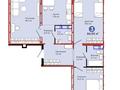 3-бөлмелі пәтер · 84.55 м² · 2/9 қабат, ул. Е-103 5Б, бағасы: 40 млн ₸ в Астане, Есильский р-н — фото 5