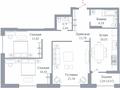 3-комнатная квартира, 92.47 м², Жошы Хан 20 за ~ 49 млн 〒 в Астане, Есильский р-н — фото 2
