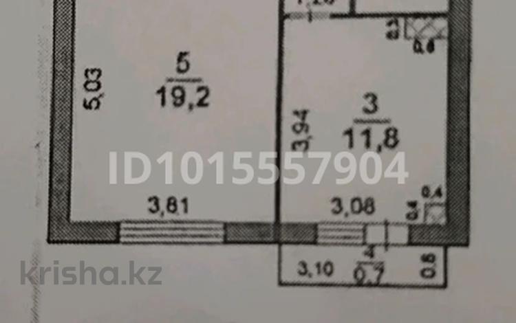 1-комнатная квартира · 45 м² · 3/5 этаж, мкр Асар-2, Микрорайон Асар 2 за 20 млн ₸ в Шымкенте, Абайский р-н — фото 2