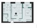 2-комнатная квартира · 50 м² · 3/9 этаж, Толе би 10/1 — Улы дала за 27.5 млн ₸ в Астане, Нура р-н