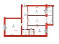 3-бөлмелі пәтер · 106.3 м² · 2/9 қабат, мкр 8, Абилкайыр-хана 60 — пр-т А. Молдагуловой, бағасы: 58 млн ₸ в Актобе — фото 17