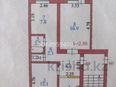 3-комнатная квартира, 60 м², 6/6 этаж, 2 микрорайон 1А — Школа #10 за 9.5 млн 〒 в Абае