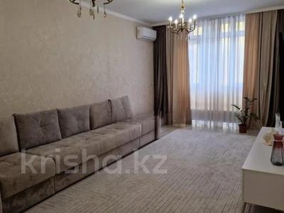 2-комнатная квартира · 77.6 м² · 6/9 этаж, Мкрн Думан-2 57/3 за 59.5 млн ₸ в Алматы, Медеуский р-н
