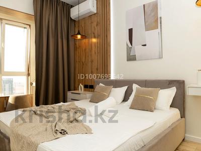 2-комнатная квартира · 55 м² · 15/20 этаж, мкр Алмагуль, Ермек Серкебаев 146/11 за 30 000 〒 в Алматы, Бостандыкский р-н