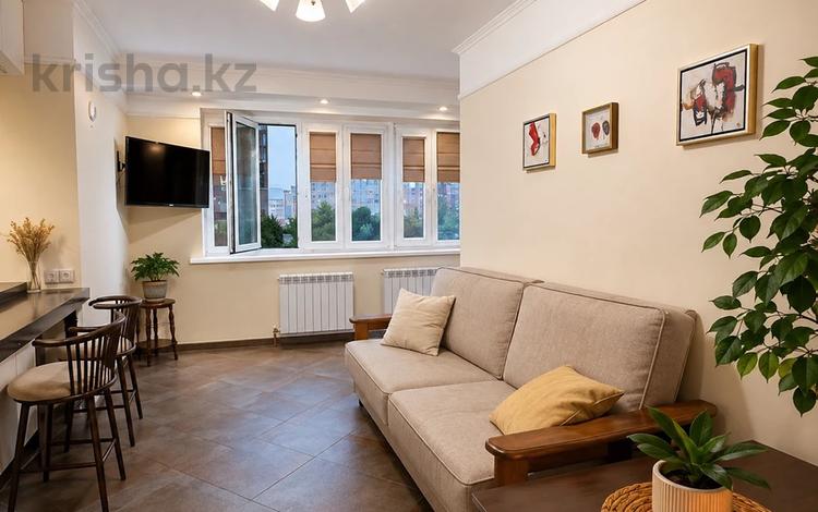 2-бөлмелі пәтер · 58 м² · 2/9 қабат, Аскарова Асанбая 21, бағасы: 58 млн ₸ в Алматы, Наурызбайский р-н — фото 2