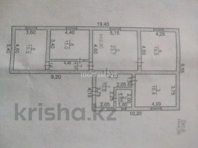 Отдельный дом • 4 комнаты • 112 м² • 10 сот., Массив Шанырак за 15.8 млн 〒 в Таразе