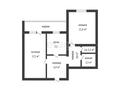 2-бөлмелі пәтер · 51 м² · 10/11 қабат, Молдагуловой, бағасы: 16.5 млн ₸ в Актобе — фото 16