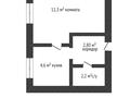 1-комнатная квартира, 20.9 м², 1/4 этаж, проспект Санкибай Батыра за 5.1 млн 〒 в Актобе — фото 20