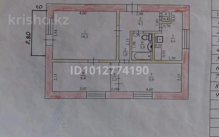 3-бөлмелі пәтер · 50 м² · 2/2 қабат, Зелёная 4/4, бағасы: 12 млн ₸ в Аксае — фото 2