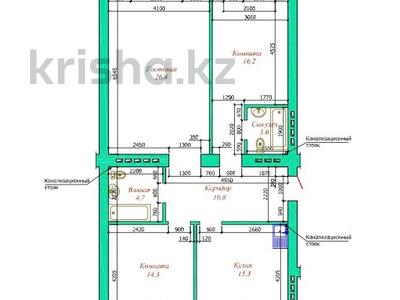 3-комнатная квартира, 106 м², 5/9 этаж, Санкибай батыра за 31.7 млн 〒 в Актобе