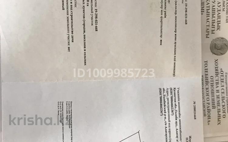 Участок · 12 соток, Тау самалы 132 — Горно лыжная База Тау самалы за 8 млн ₸ в Ленгере — фото 2