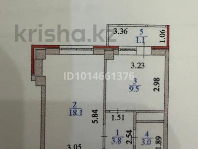 1-комнатная квартира · 35.5 м² · 8/16 этаж, Тлендиева 44а за 18 млн ₸ в Астане, Сарыарка р-н