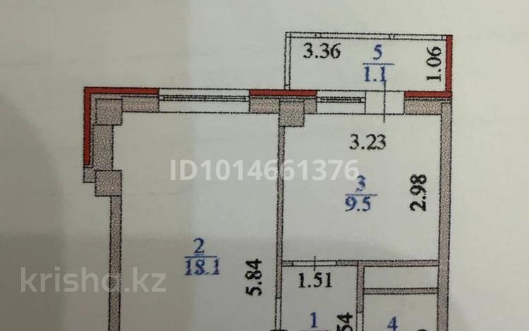 1-комнатная квартира · 35.5 м² · 8/16 этаж, Тлендиева 44а за 18 млн ₸ в Астане, Сарыарка р-н — фото 2