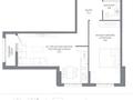 2-бөлмелі пәтер · 58.9 м² · 3/9 қабат, Ахмет Байтурсынулы 10/3 — БЕЗ КОМИСИИ! ВЫБОР ЭТАЖА И ПЛАНИРОВОК СО СКИДКОЙ, бағасы: ~ 31.2 млн ₸ в Астане — фото 2