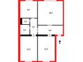 3-комнатная квартира · 66.6 м² · 2/5 этаж, 4 микрорайон за 15 млн ₸ в Абай